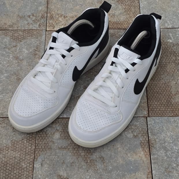 (240)나이키 코트 버로우 로우 흰검