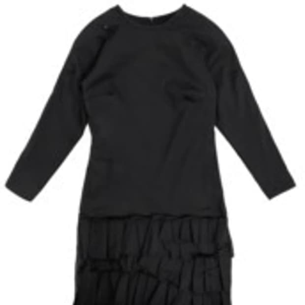 에옹쓰 exclusive habitat dress - black