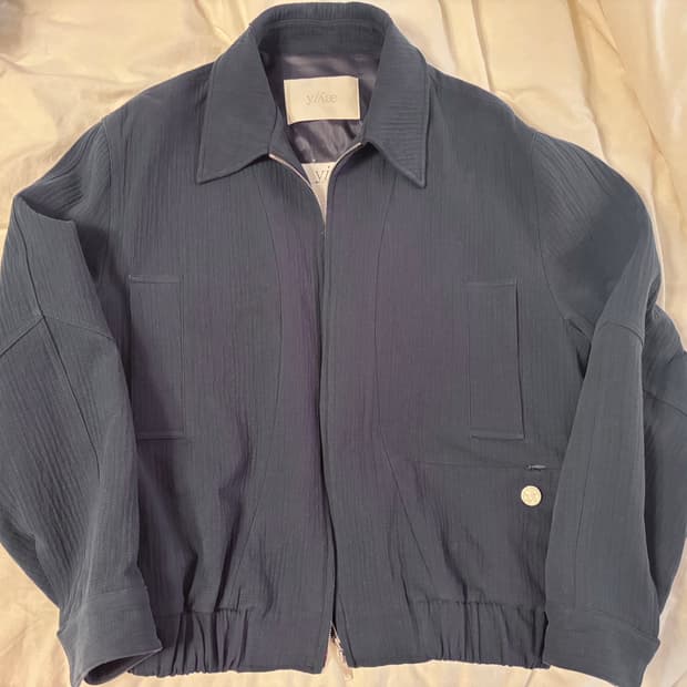 [L]yiyae 드리즐러 블루종 자켓 네이비