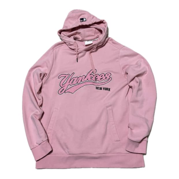 MLB 핑크 후드 