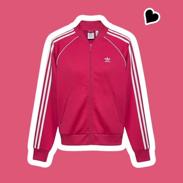 신형 아디다스 핑크 파이어버드 트랙탑 져지