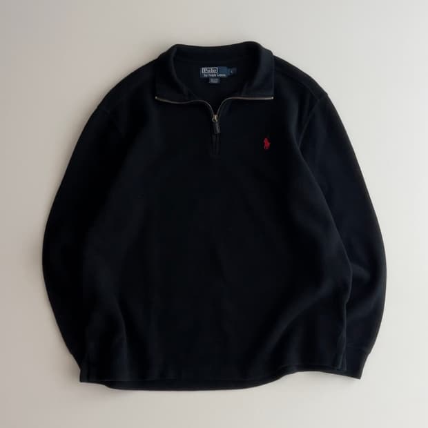 폴로 랄프로렌 쿼터 집업 L