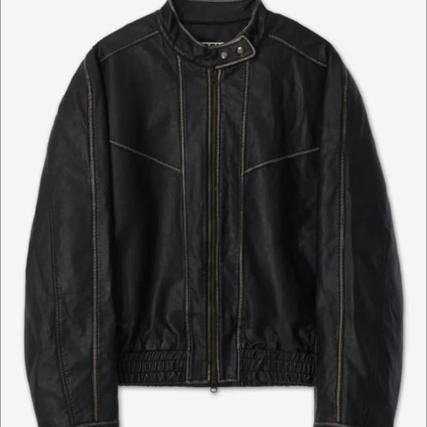 로파이 가죽자켓 L사이즈