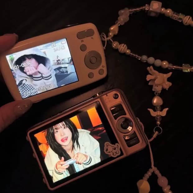 [츄 디카] 루믹스 DMC-S1 핑크