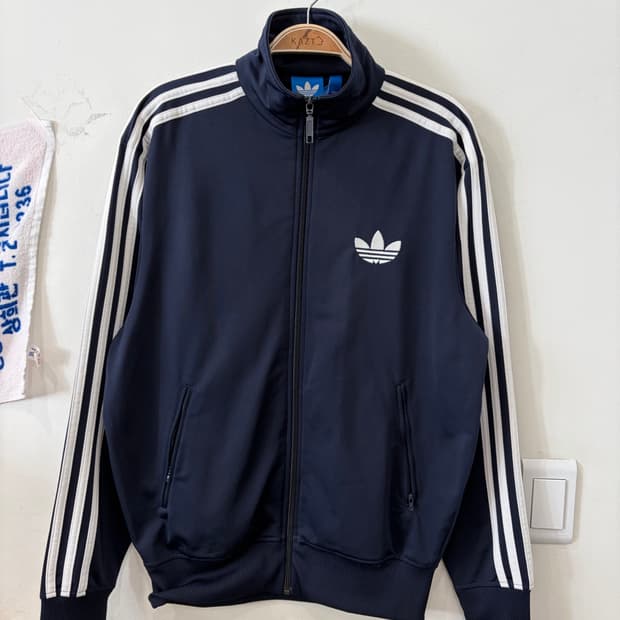 293. 아디다스 구파이어버드 져지 트랙탑 네이비