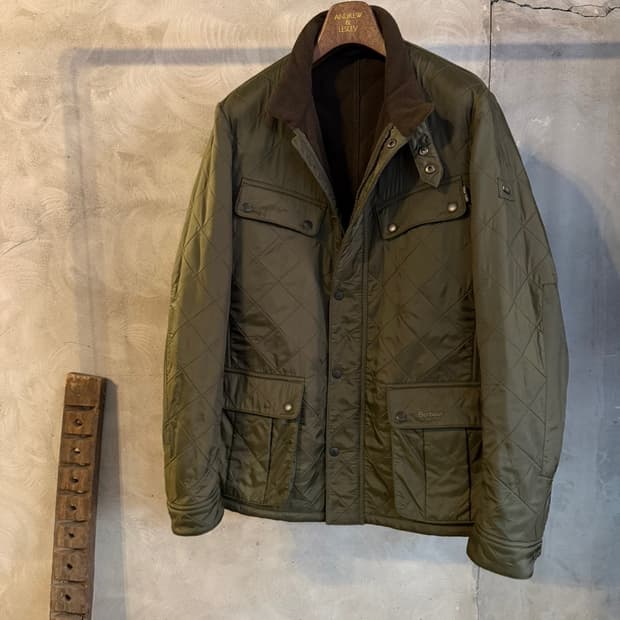 바버 퀼팅자켓 남성100