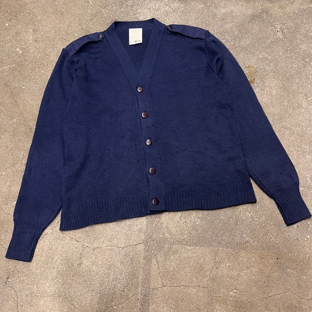 미군 기병대 울 니트 가디건