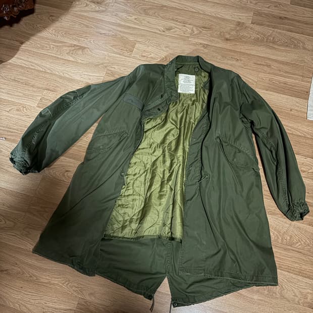 오리지널 미군 m65 개파카 EXTRA SMALL