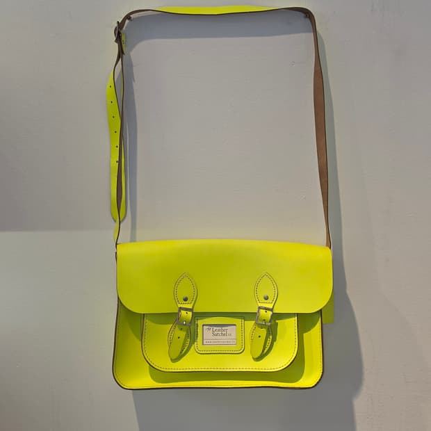 Neon Color Satchel Bag