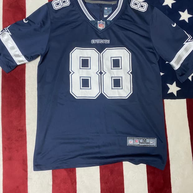 나이키 nfl 댈러스카우보이 지코 착용 져지