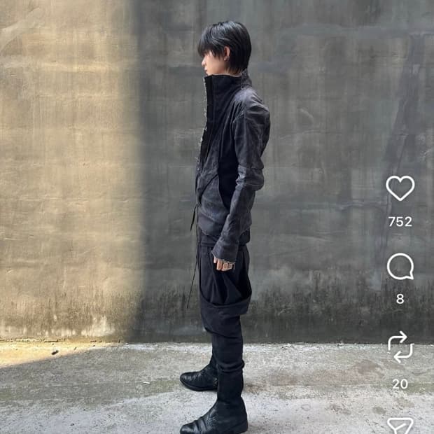 Demobaza 입체포켓 팬츠 릭오웬스