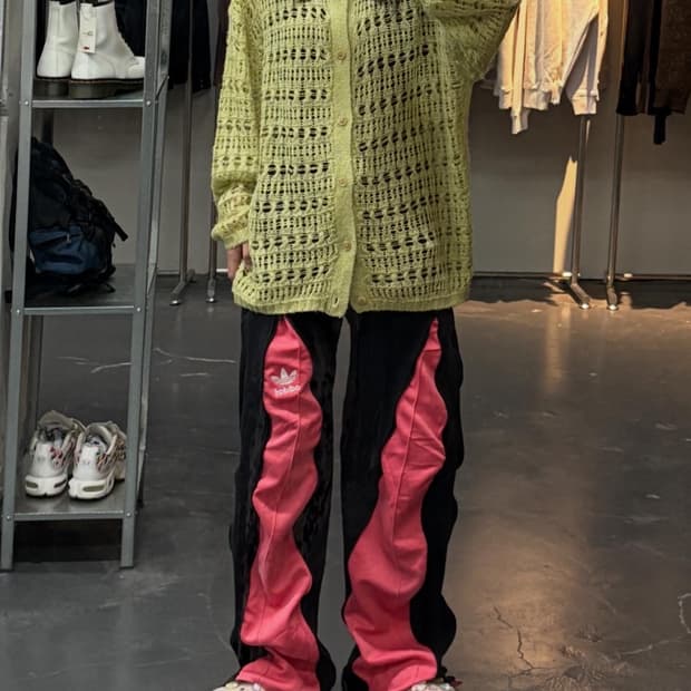 OASIS 데미지 니트 가디건 A2736