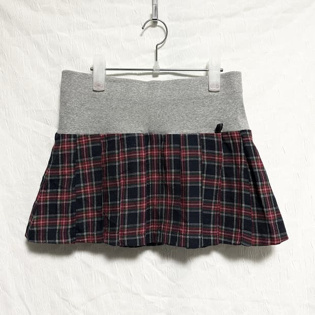 빈티지 lizlisa doll 리즈리사돌 펑크 타탄 체크 스커트