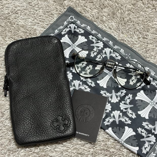 크롬하츠 부바a 매트블랙 아시안핏 안경