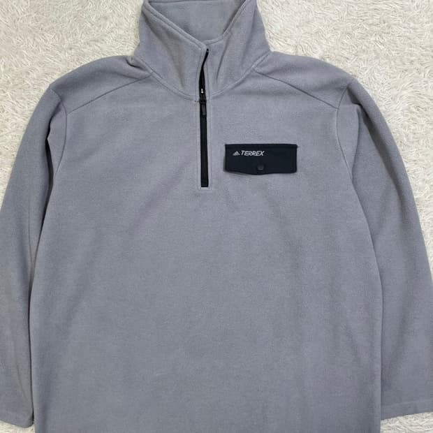 아디다스 반집업 플리스/#353