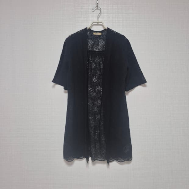 Rosebud 스카랩자수레이스카데 블랙