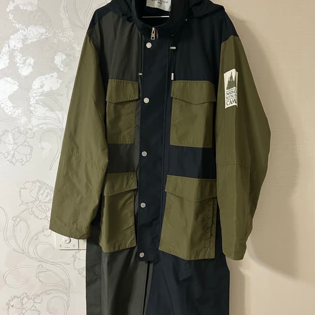 메종키츠네 캠프 야상