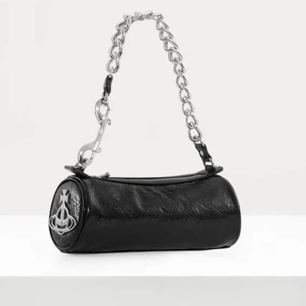 비비안웨스트우드 블랙 신디 실린더백 숄더백 가방