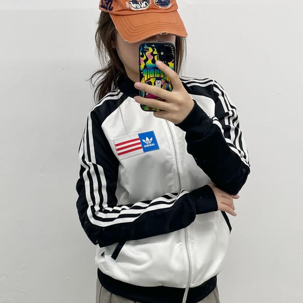 아디다스 파이어버드 새틴 트랙 자켓