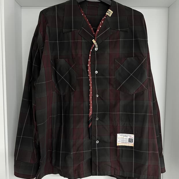 미하라야스히로 옴브레 셔츠 48사이즈