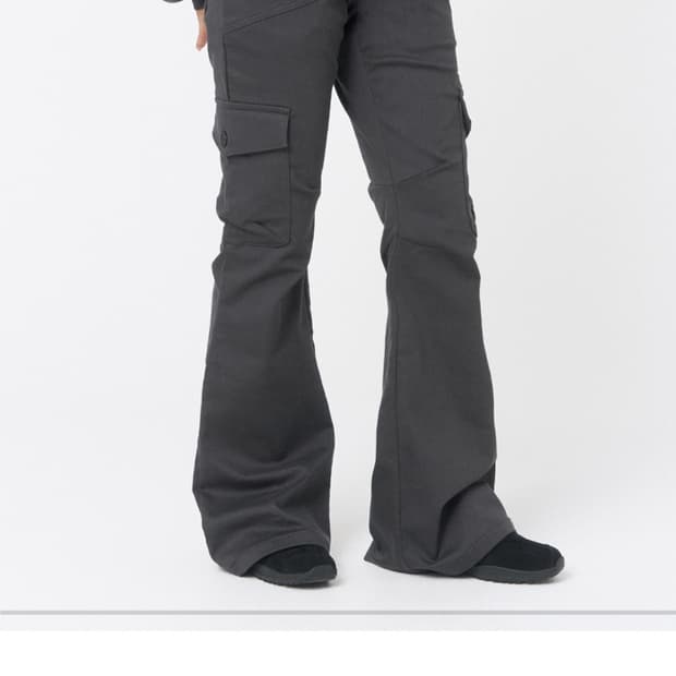 미세키서울 패널 카고 부츠컷 그레이 panel cargo bootscut