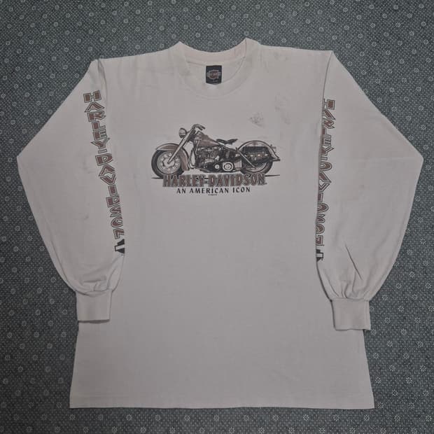 [L]90s US made 할리데이비슨 모데스토 딜러샵 -A93