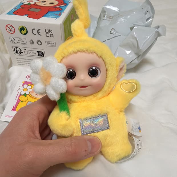 팝마트 텔레토비 꽃 나나키링