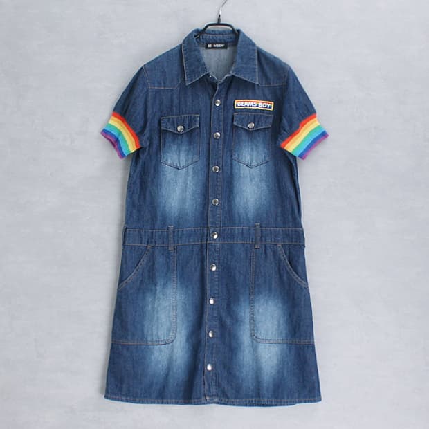 BEAMSBOY denim snap ops _ S5283