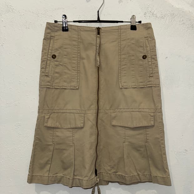 American eagle 아메리칸이글 카고 지퍼 미디스커트