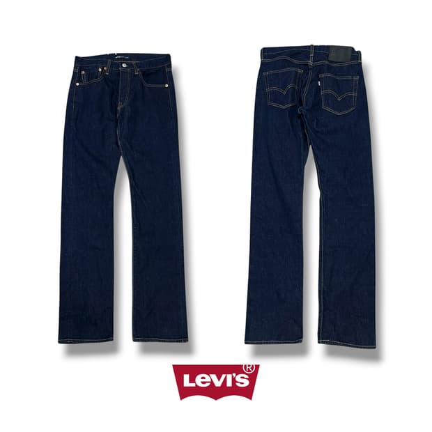 리바이스 501 생지 데님팬츠 s08581