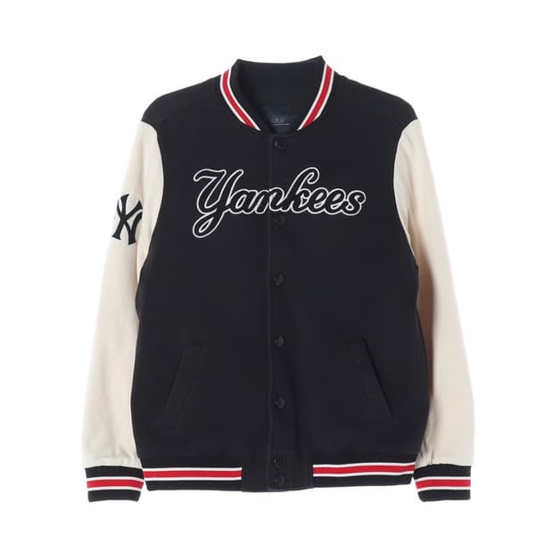 MLB 뉴욕 양키스 스냅 버튼 스타디움 점퍼 13Y