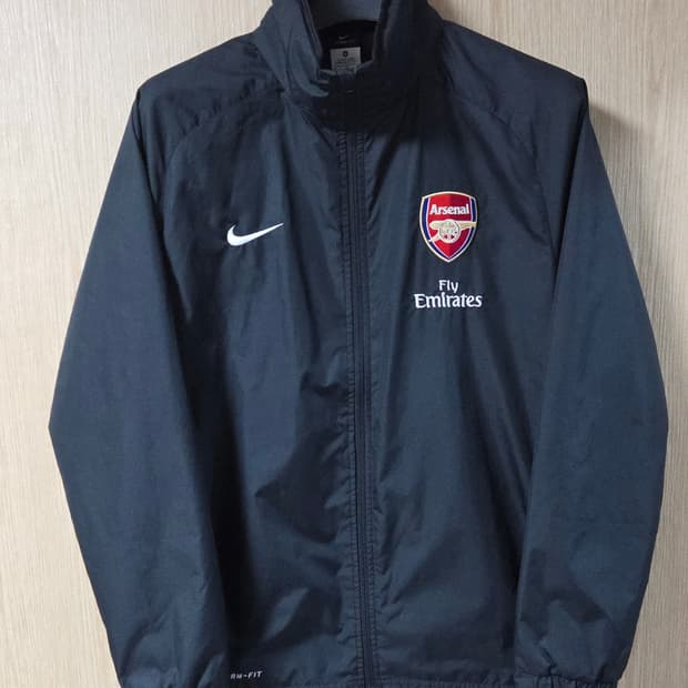 (착샷) 나이키 아스날 바람막이 져지 레트로