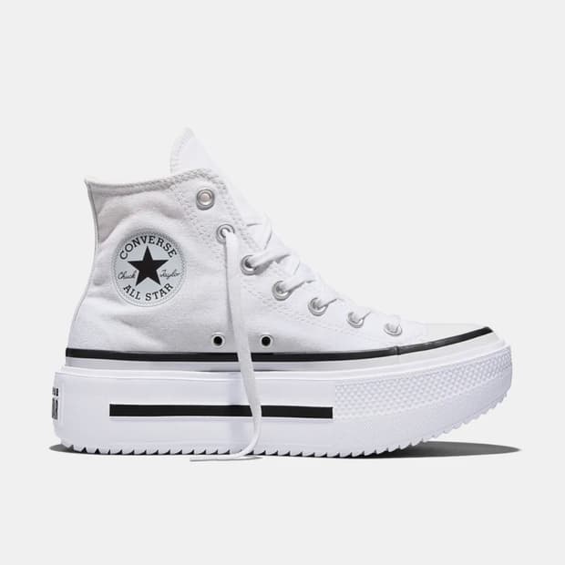 하츠투하츠 컨버스 척테일러 올스타 더블 스택 화이트 (새상품)