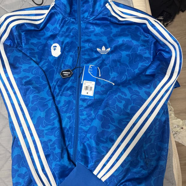 베이프 아디다스 콜라보 트랙탑 s-95