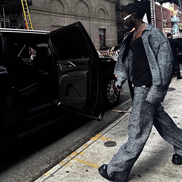 Kozaburo SS23 Snake Jacquard 트러커자켓