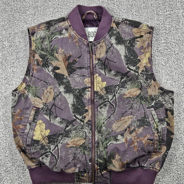 BDG 리얼트리 카모플라쥬 우드랜드 베스트 ( M ) / 10215