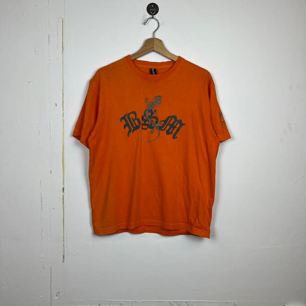 본즈샐러맨더 오렌지 반팔 티셔츠 M