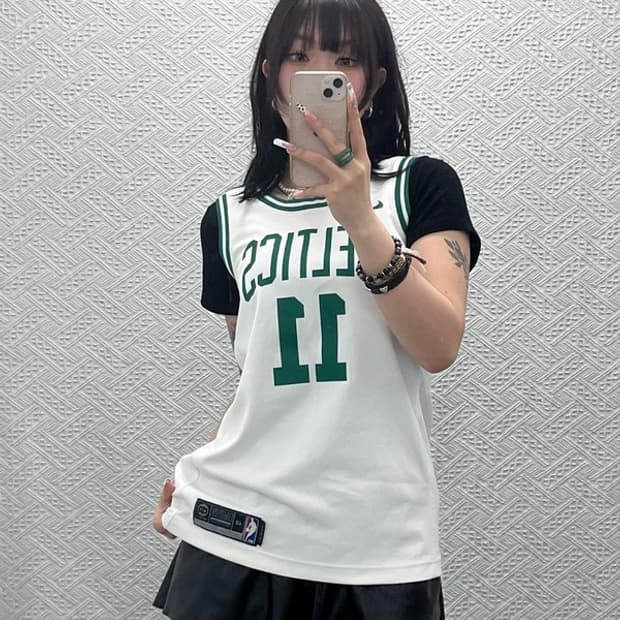 나이키 NBA 보스턴 셀틱스 카이링어빙 스윙맨 나시 S C11110