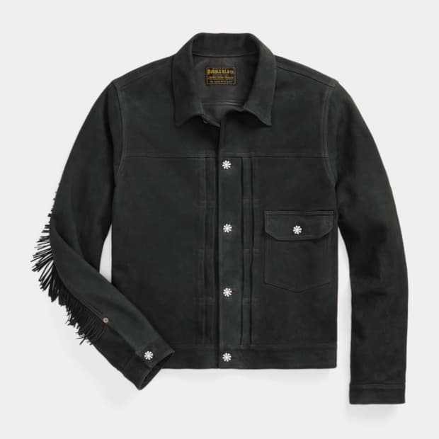 RRL 프린지 레더 중국한정판