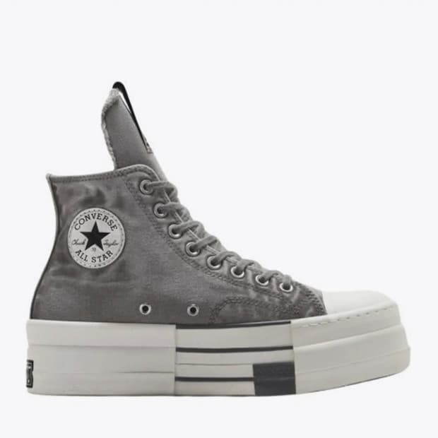 [구해요]255사이즈 다크쉐도우 오버다이 척 70 하이 스니커즈 콘크리트