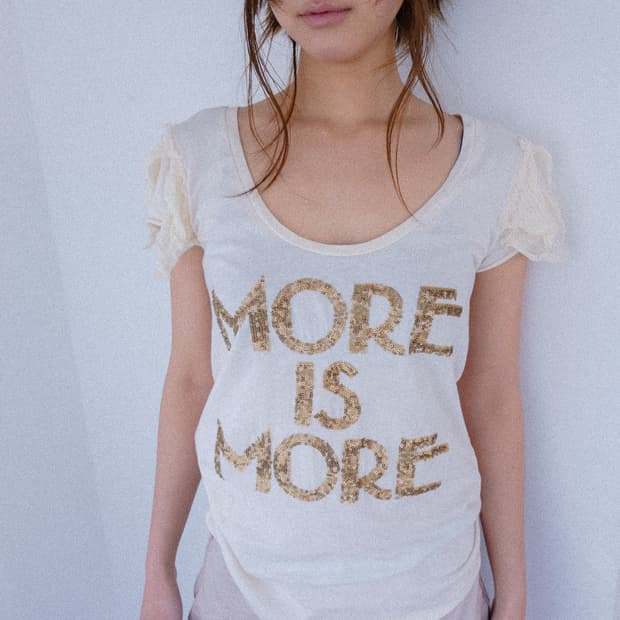 Juicy Couture sequin ruffle top