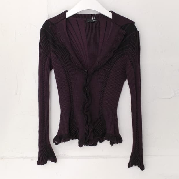 bruno pirttelli) knit cardigun