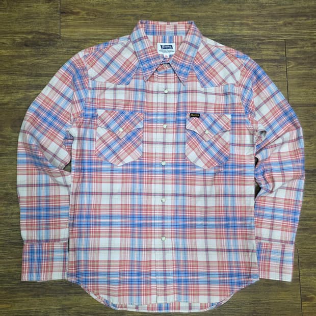  페로우즈 체크셔츠 
미사용품 