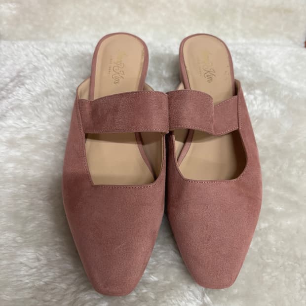 지니킴(JINNY KIM)스웨이드 뮬 블로퍼