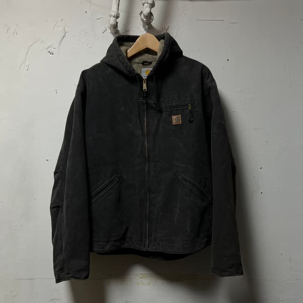 칼하트 J141 블랙 샌드스톤 시에라 자켓