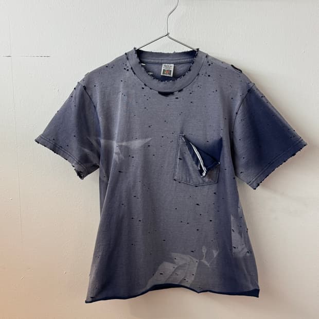 Sun bleached fruit of the loom t shirt