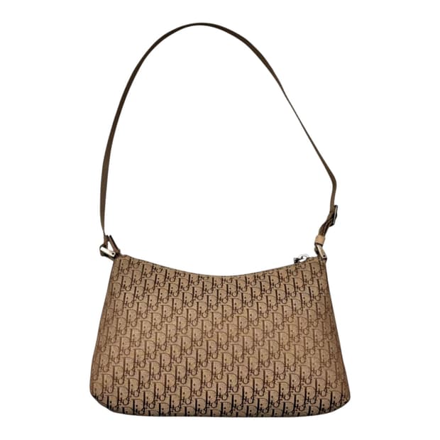 디올 오블리크 베이지 트로터 포쉐트백