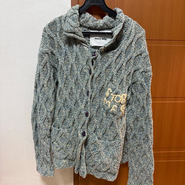 story mfg 니트 자켓