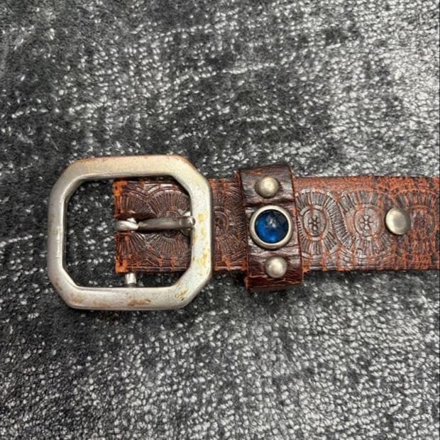 RRL 스터드 벨트