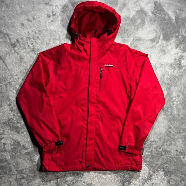 디키즈 레터링로고 바람막이